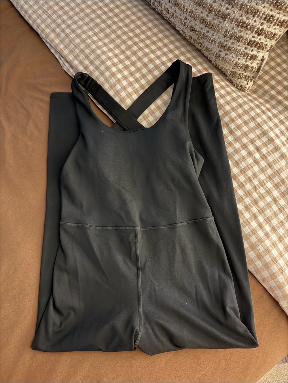 Black Crossback Jumpsuit